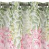 19731 4 biela zaclona julieta s ruzovym vzorom 140 x 250 cm
