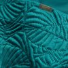 27936 1 tyrkysovy prehoz na postel lili4 s potlacou 220x240 cm