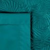27939 2 tyrkysovy prehoz na postel lili4 s potlacou 280x260 cm