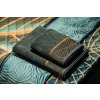 27939 7 tyrkysovy prehoz na postel lili4 s potlacou 280x260 cm