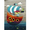 53919 detsky koberec smart kids 22766 blue