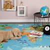 56799 3 detsky kusovy koberec torino kids 233 world map