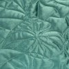 58185 1 zeleny prehoz na postel salvia1 s potlacou 280x260 cm