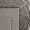 58191 3 grafitovy prehoz na postel salvia1 s potlacou 220x240 cm