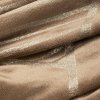 58308 6 bezova flano deka ginko3 s lesklou potlacou 150x200 cm