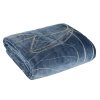 58395 6 namornicky modra flano deka lili2 s potlacou 150x200 cm