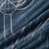 58395 1 namornicky modra flano deka lili2 s potlacou 150x200 cm