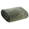 58482 4 olivovy prehoz na postel lotos4 s potlacou 170x210 cm