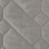 5997 1 elegantny sivy prehoz na postel stella so zaujimavym geometrickym vzorom 220x240 cm