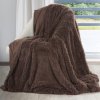 6171 2 prehoz na postel lettie v hnedej farbe 200x220 cm