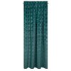62411 6 zamatovy tmavotyrkysovy zaves na paske adria 140x270 cm