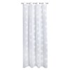 62731 5 biela zaclona so vzorom nora na kruzkoch 140x260 cm