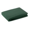Zelená bavlnená jersey posteľná plachta  90x200+25cm