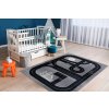65157 10 detsky kusovy koberec fun track grey