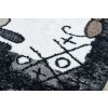 65220 1 detsky kusovy koberec fun hop black