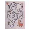 65292 detsky kusovy koberec fun game llama beige