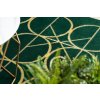 66567 2 kusovy koberec emerald 1010 green and gold