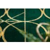 66567 4 kusovy koberec emerald 1010 green and gold