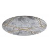 66636 1 kusovy koberec emerald 1022 grey and gold kruh