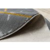 66639 4 kusovy koberec emerald geometric 1012 grey and gold kruh