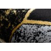 66663 4 kusovy koberec gloss 400b 86 3d geometric black gold