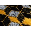 66663 10 kusovy koberec gloss 400b 86 3d geometric black gold