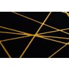 66669 10 kusovy koberec gloss 406c 86 geometric black gold