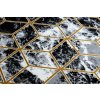 66687 2 kusovy koberec gloss 409a 82 3d cubes black gold grey