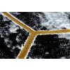66687 5 kusovy koberec gloss 409a 82 3d cubes black gold grey