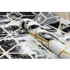 66687 8 kusovy koberec gloss 409a 82 3d cubes black gold grey