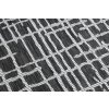 66876 5 kusovy koberec sion sisal trellis 22144 black ecru na von aj na doma