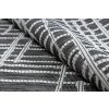 66876 12 kusovy koberec sion sisal trellis 22144 black ecru na von aj na doma