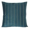 6918 tyrkysova dekoracna obliecka na vankus nite 45x45 cm