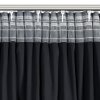 72272 7 cierny zamatovy zaves na paske carli 140x250 cm