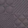 72885 4 sivy prehoz na postel boni5 s geometrickym vzorom 170x210 cm