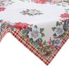 73926 1 vianocny gobelinovy obrus na stol s tkanym vzorom 100x100 cm