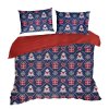 74226 2 vianocne bavlnene postelne obliecky merry 220x200 cm 70x80 cm x2