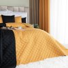 75726 horcicovy prehoz na postel jodelka s geometrickym vzorom 170x210 cm
