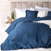 75822 nebesky modry prehoz na postel s volanom werona 220x240 cm
