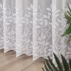 Biela voálová vyšívaná záclona BLANKA