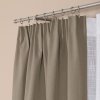 Sivobéžový 100% zatemňovací záves na páske DORIAN 140x250 cm