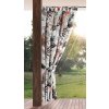 Nepremokavý vzorovaný záves na terasu GARDEN 155x220 cm