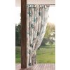 Nepremokavý vzorovaný záves na terasu GARDEN 155x220 cm
