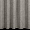 Tmavobéžový záves s plátnovým vzhľadom na páske JULA2 140x270 cm