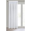 Biela etamínová záclona na páske ELPIDIA 140x270 cm