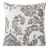8145 siva dekoracna obliecka na vankus barok 40x40 cm