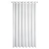 Biela matná záclona na krúžkoch TIRSA 300x250 cm