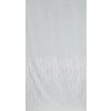 Biela záclona so strieborným mramorovým vzorom na páske MELIA 140x270 cm