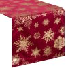 Vianočný obrus JOY červený 40x140 cm