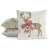 Vianočná gobelínová obliečka na vankúš NOEL322 45x45 cm